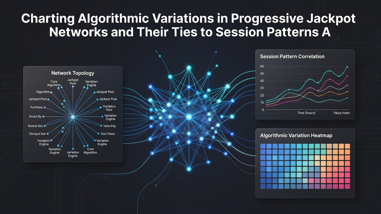 Data visualization showing correlations between session patterns and jackpot payout distributions in digital entertainment networks